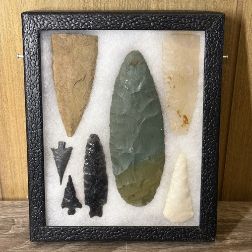 Arrowheads collection flint - 7,